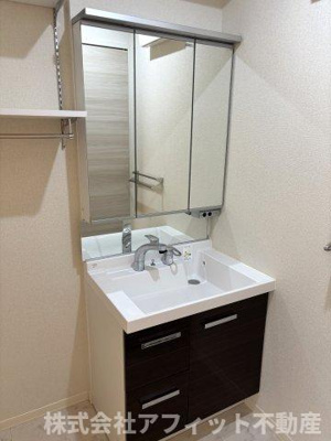 【洗面所】 | グランべレオ松浜 | 洗髪洗面化粧台