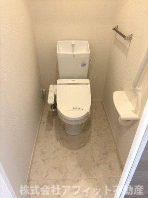 【トイレ】 | グランべレオ松浜 | 温水洗浄便座