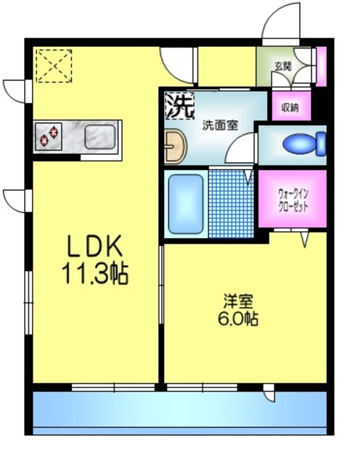 Ｇｏｌｄ　Ｌｉｆｅの間取り|★開放感のある間取り★