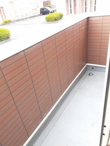 ヴィラパークサイドのバルコニー