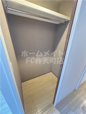 【収納】 | PARK HILLS弁天町Reve | 十分な収納スペースがあります