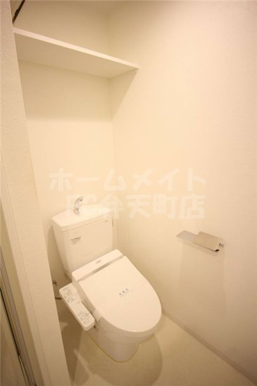 【トイレ】 | PARK HILLS弁天町Reve | ゆったりとした空間のトイレです