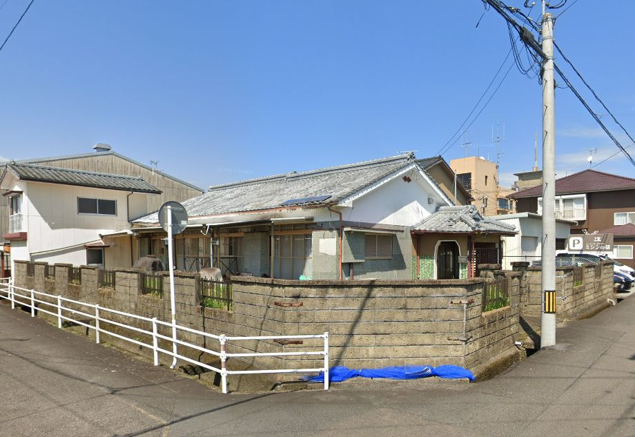 都城市菖蒲原町の売地の外観