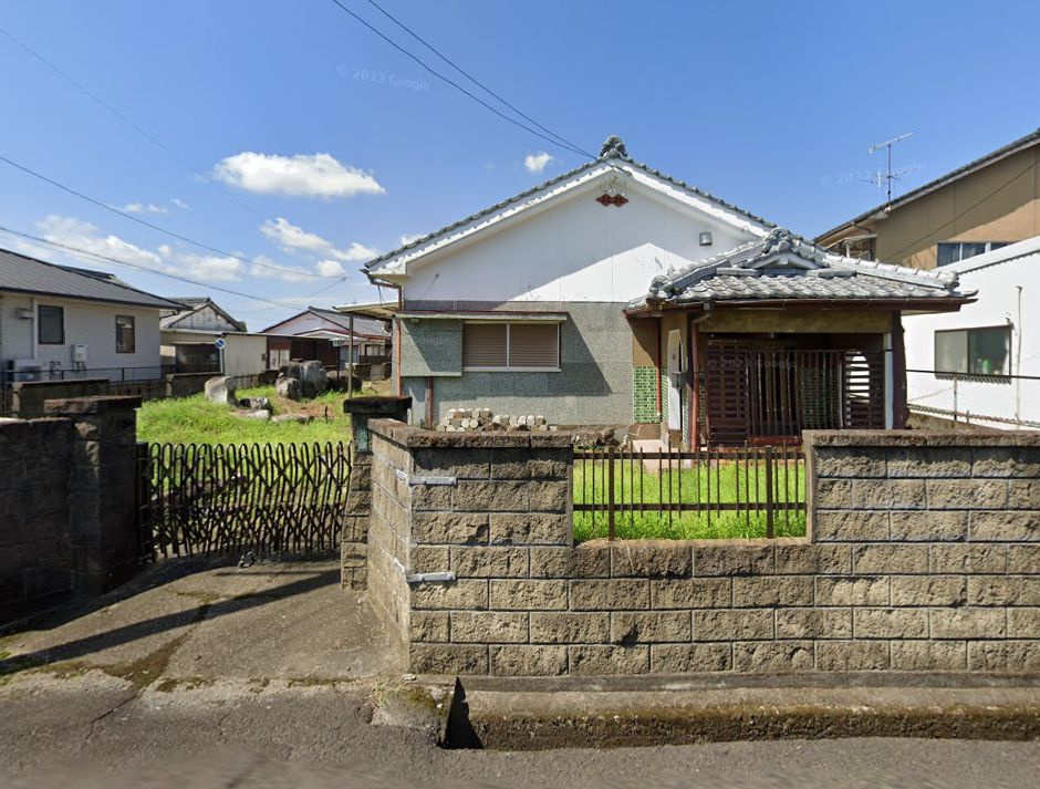 都城市菖蒲原町の売地の外観