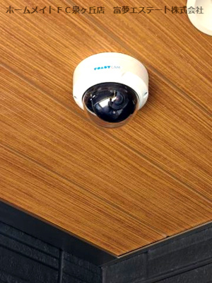 【セキュリティ】 | パサログランデ上野芝 | 防犯カメラ