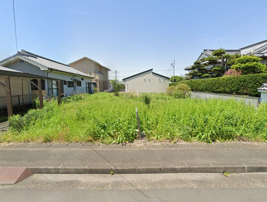 北諸県郡三股町稗田の売地の外観