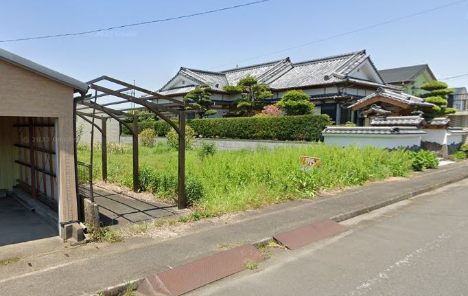 北諸県郡三股町稗田の売地の外観