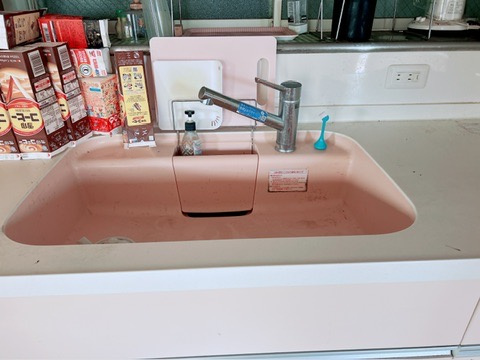 岸和田市下野町　平成15年築のキッチン