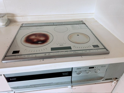 岸和田市下野町　平成15年築のキッチン