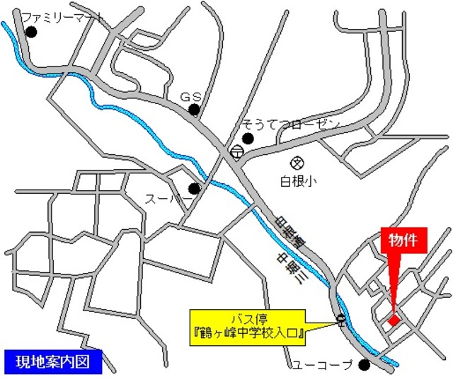 メゾン・ド・白根の地図