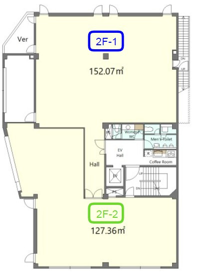 West　Tachikawa　Ebisu　Bldgの間取り
