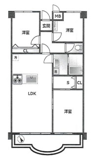 【間取り】 | ストークマンション南浦和