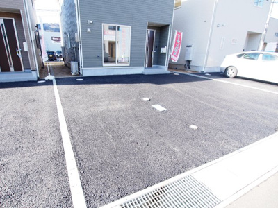 【駐車場】 | Cradle garden　桑折町第１　２号棟