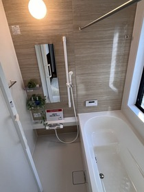 中古戸建の浴室