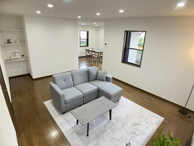 中古戸建の居間・リビング