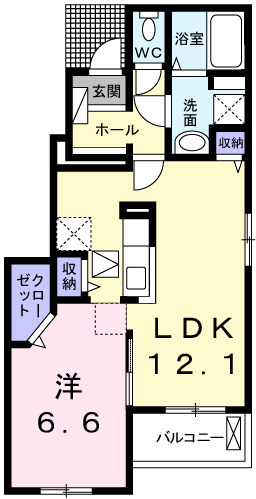 テイルウィンドの間取り