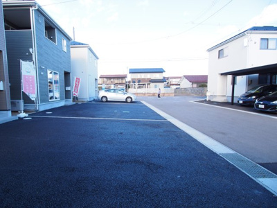 【駐車場】 | Cradle garden　桑折町第１　３号棟