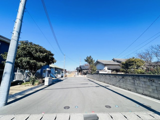 【前面道路含む現地写真】 | 千葉市若葉区加曽利町　土地　JR総武線「千葉」駅