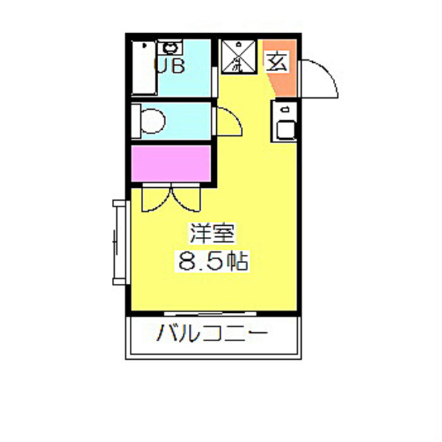 アヴェニール・ヴァンの間取り