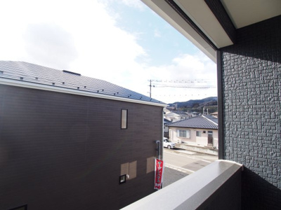 【展望】 | Cradle garden　桑折町谷地第４　１号棟