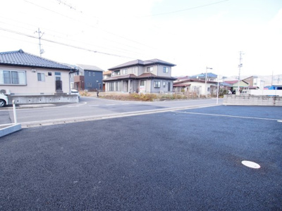 【駐車場】 | Cradle garden　桑折町谷地第４　２号棟