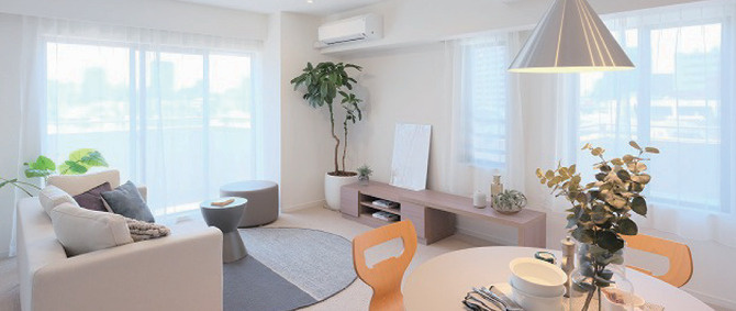 パーク・ハイム中野坂上のその他|ゆったりとした居間です