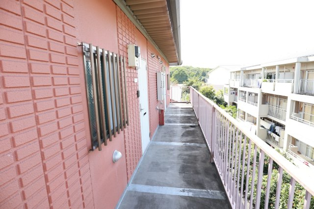 ルナハイツのエントランス