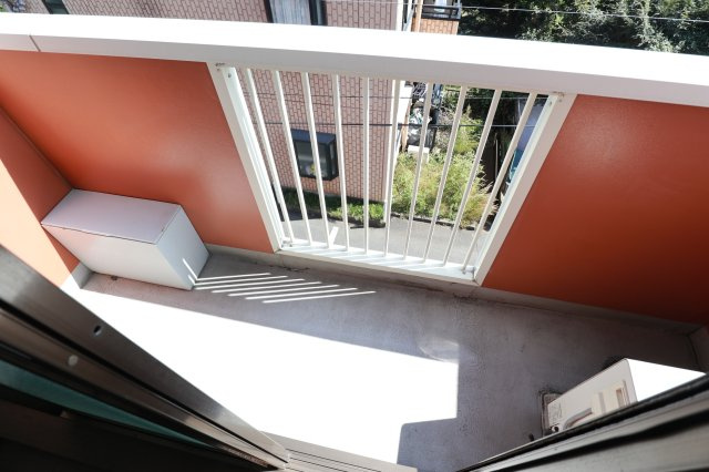 ルナハイツのバルコニー