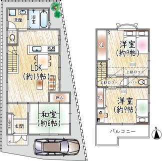 【間取り】 | 南高浜町