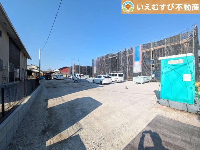 Cradle garden　本庄市栗崎第2の前面道路含む現地写真|令和7年1月23日撮影