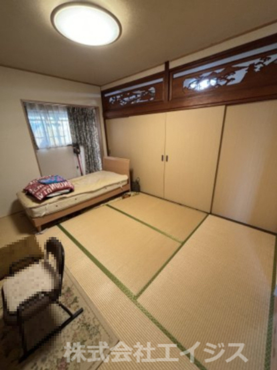 氷川町中古戸建の和室|畳の上でゆっくりとくつろげる和室です