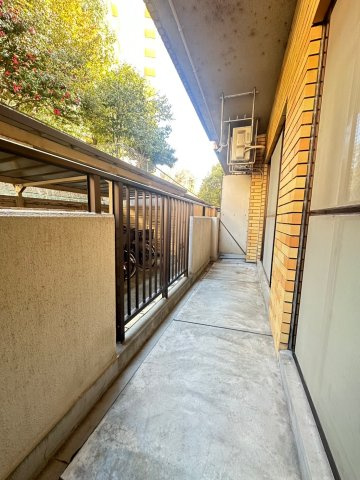 新芦屋ハイタウンのバルコニー