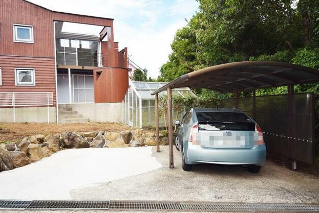 【駐車場】 | 大室高原別荘地　戸建