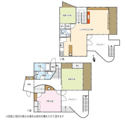 【間取り】 | 大室高原別荘地　戸建