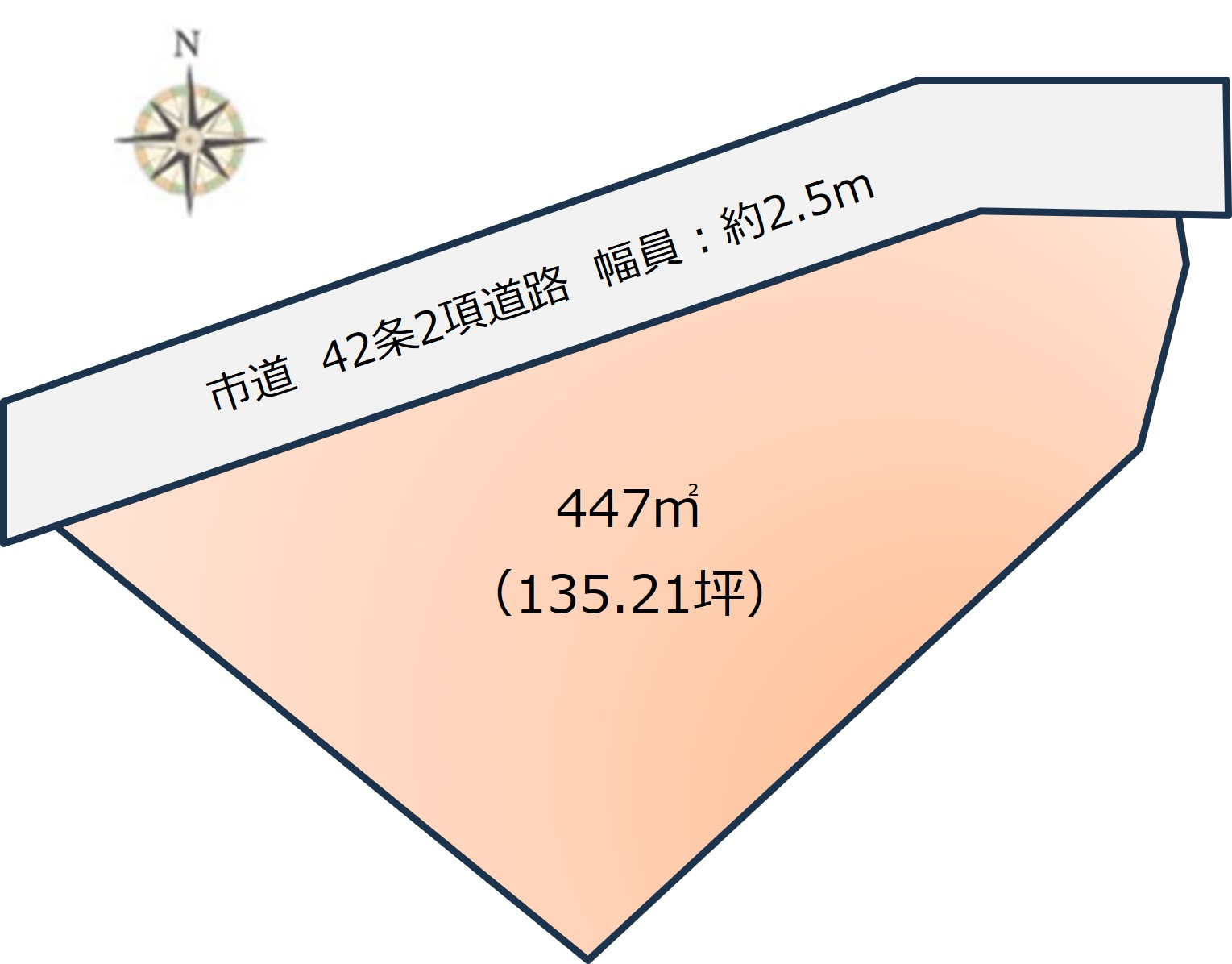 朝倉市柿原783‐1売地