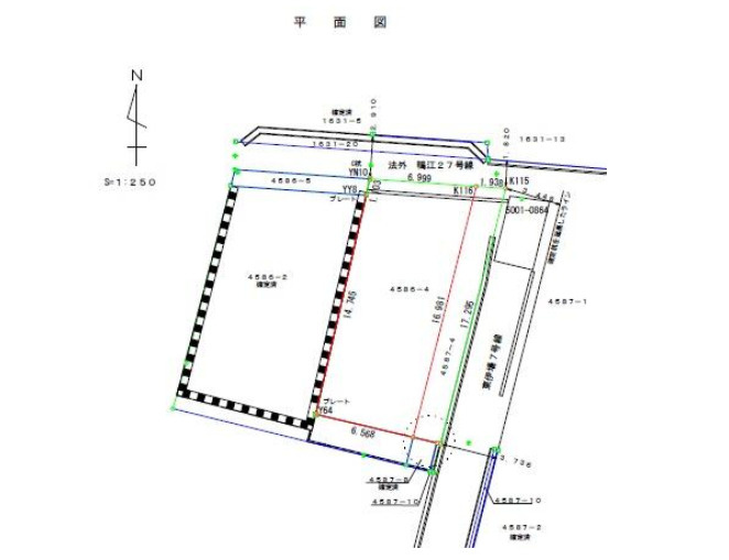 売土地　中央区東伊場1丁目