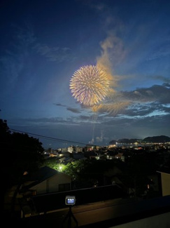 【その他】 | ルーフバルコニーから見える鎌倉花火大会の花火
