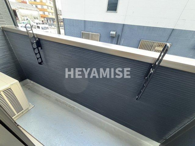 ミライ旭町のバルコニー|※室内画像は別号室のもの