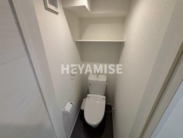 ミライ旭町のトイレ|※室内画像は別号室のもの