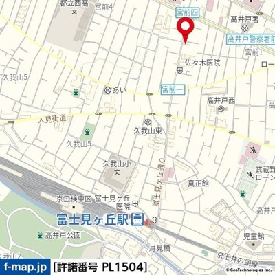 【地図】 | アートイン杉並