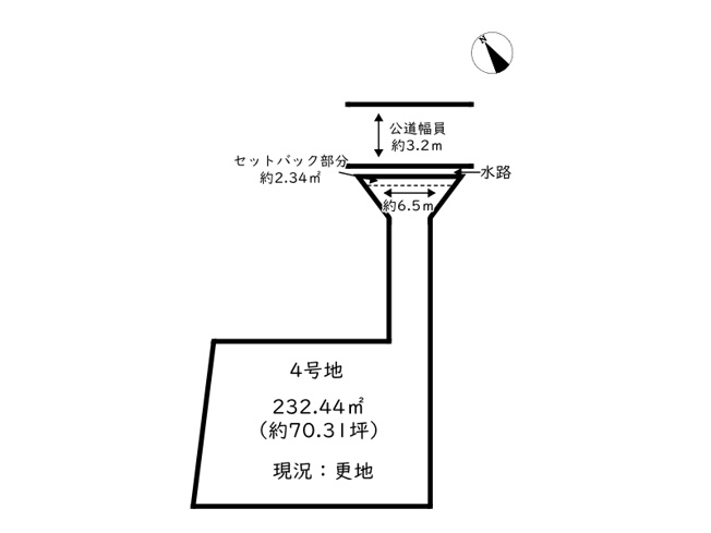【土地図】 | 姫路市保城／4区画