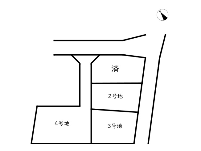 【区画図】 | 姫路市保城／4区画