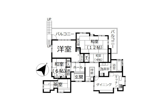 【間取り】 | 熱海市下多賀　戸建