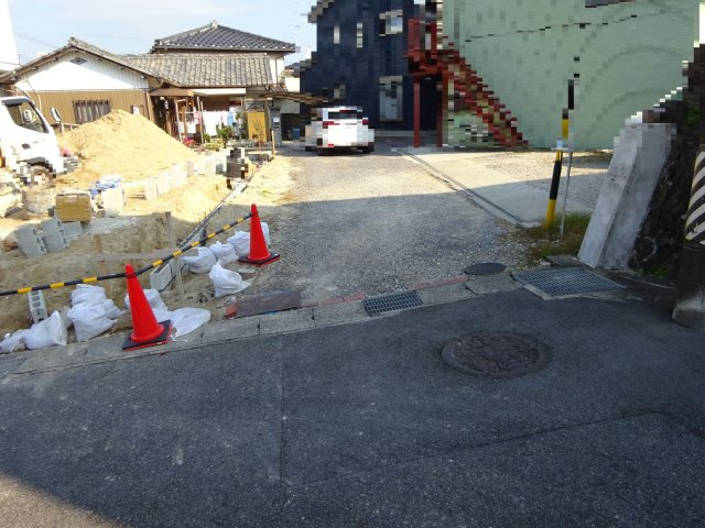稲熊町字四丁目　住宅用土地の外観