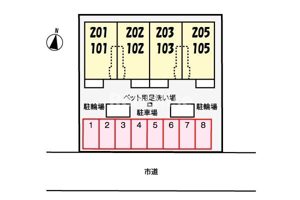 リンデン　タカキの駐車場|駐車場