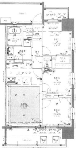 【間取り】 | オープンレジデンシア春日原