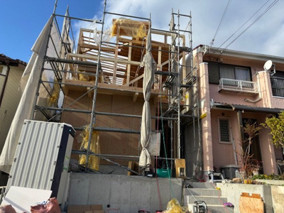 【外観】 | 神戸市須磨区神の谷3丁目　新築戸建　仲介手数料無料！ | 須磨区神の谷3　新築　仲介手数料無料！