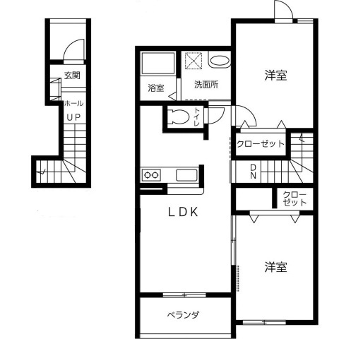 【間取り】 | ユトリロ野田