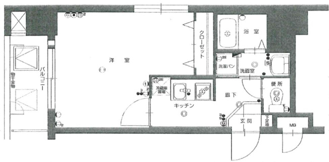 【間取り】 | ラフィネス薬院イーストタワー | 現況優先。