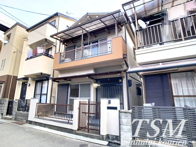 日新町一戸建貸家の外観